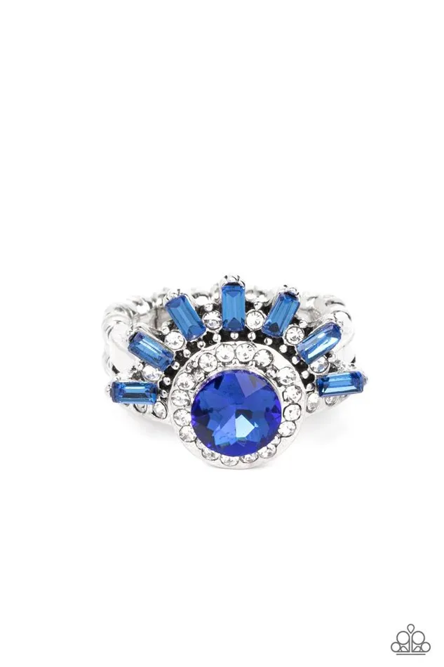 Paparazzi Jewelry Rings Paparazzi Ring Ravishing Radiance Blue Paparazzi Jewelry Rings Paparazzi Ring Ravishing Radiance Blue
