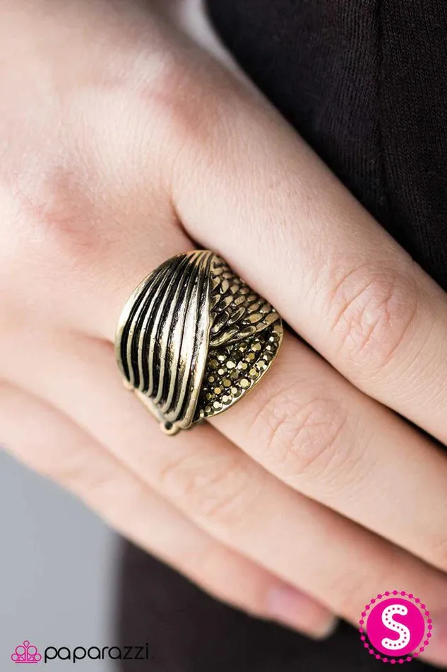 Paparazzi Jewelry Rings Paparazzi Ring Rules Were Made To Be Broken Brass