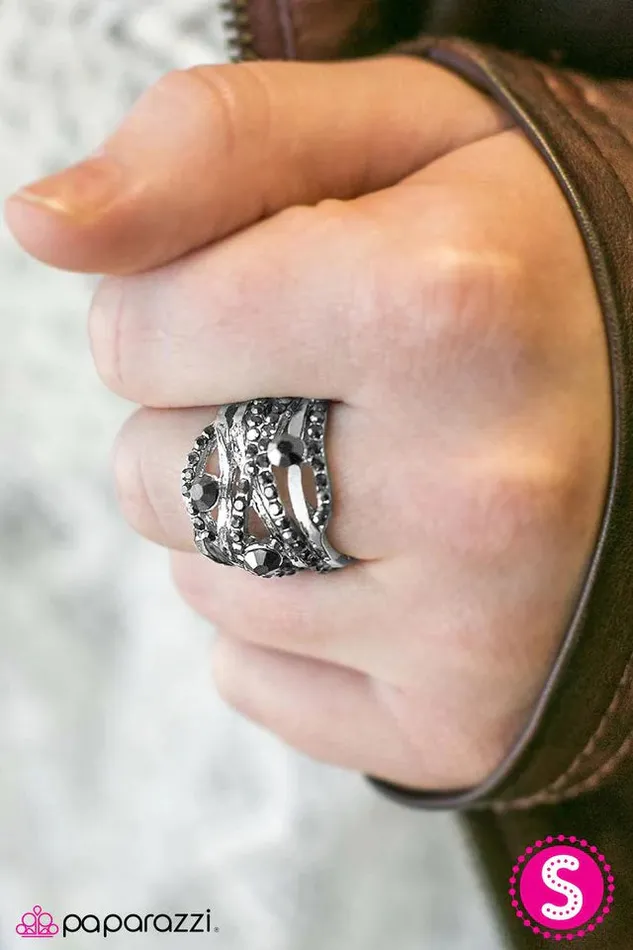 Paparazzi Jewelry Rings Paparazzi Ring The Game Changer Silver