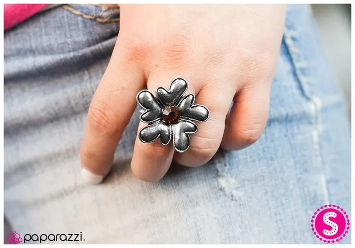 Paparazzi Jewelry Rings Paparazzi Ring To Your Hearts Content Brown