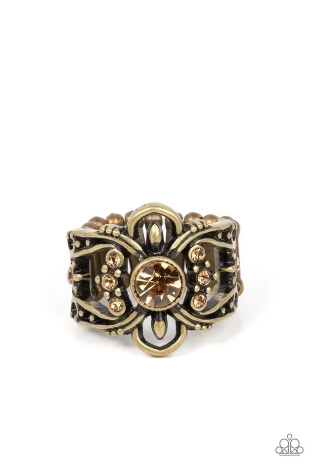 Paparazzi Jewelry Rings Paparazzi Ring We Wear Crowns Here Brass Paparazzi Jewelry Rings Paparazzi Ring We Wear Crowns Here Brass