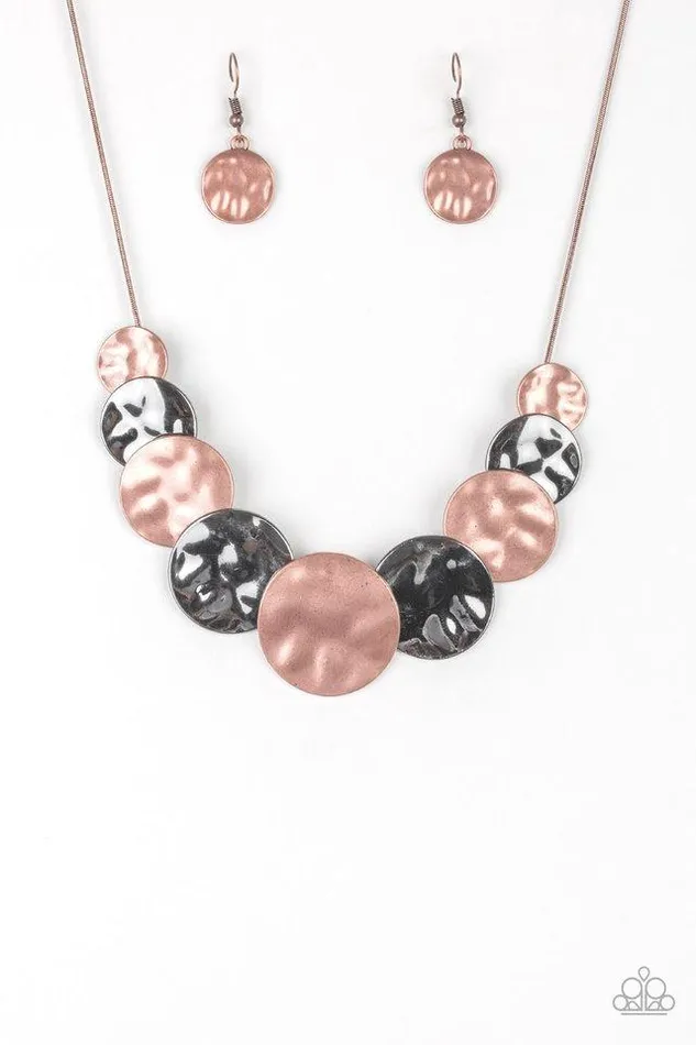 Paparazzi Necklace A Daring DISCovery Multi Paparazzi Jewelry Necklaces
