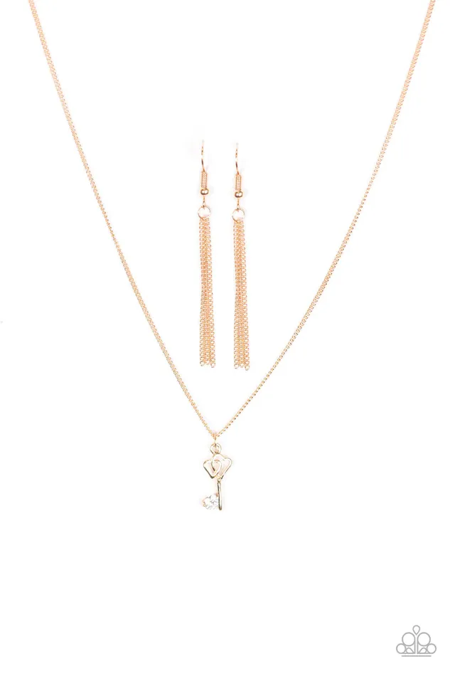 Paparazzi Necklace Anything Is Possible Gold Paparazzi Jewelry Necklaces