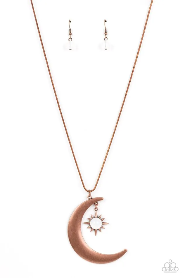 Paparazzi Necklace Astral Ascension Copper Paparazzi Jewelry Necklaces Paparazzi Necklace Astral Ascension Copper Paparazzi Jewelry Necklaces