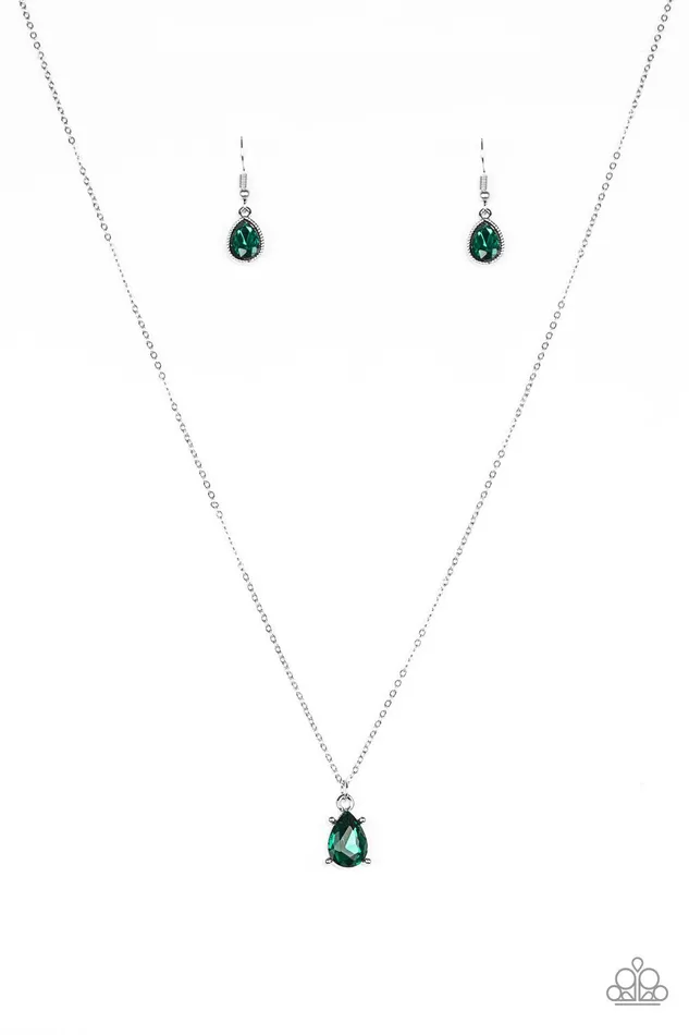 Paparazzi Necklace Classy Classicist Green Paparazzi Jewelry Necklaces