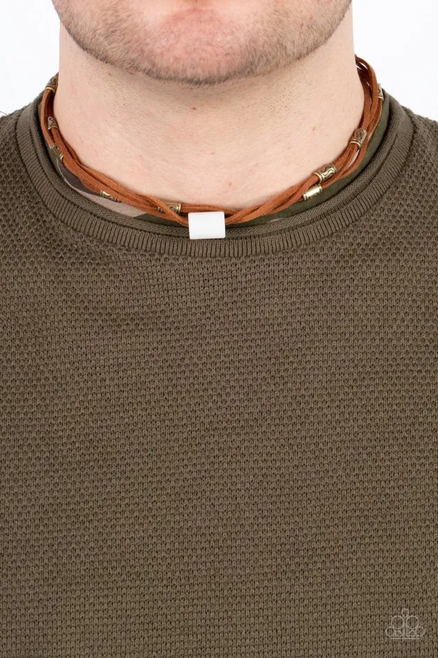Paparazzi Necklace Elemental Elevation Brass Paparazzi Jewelry Necklaces