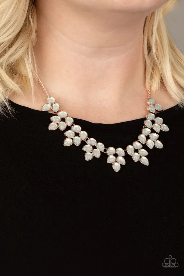 Paparazzi Necklace Hidden Eden Gold Paparazzi Jewelry Necklaces
