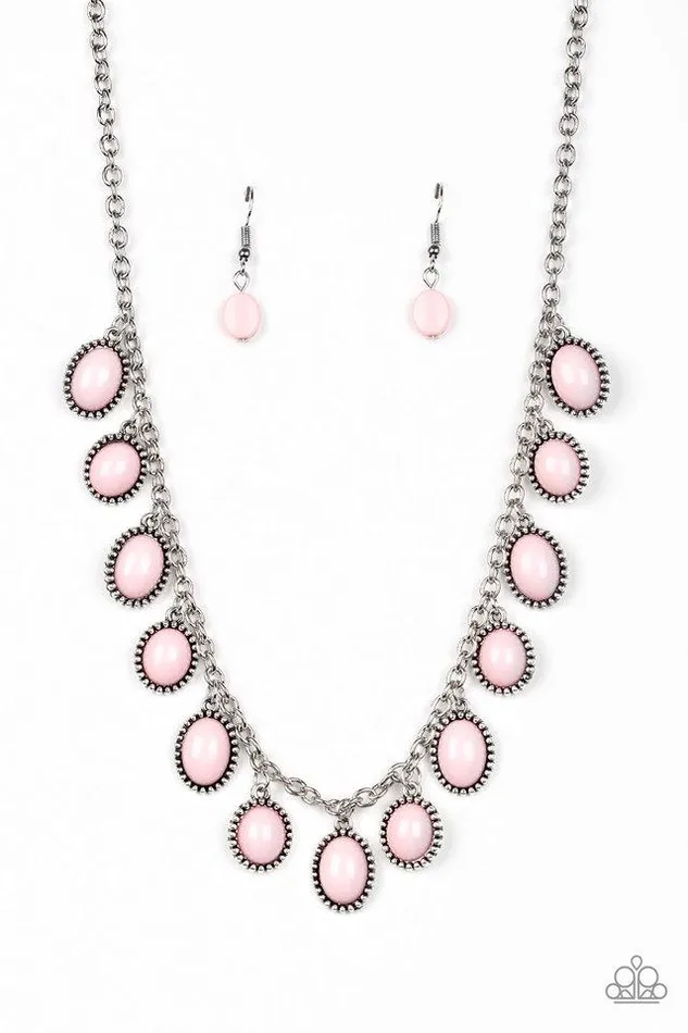 Paparazzi Necklace Make Some ROAM Pink Paparazzi Jewelry Necklaces
