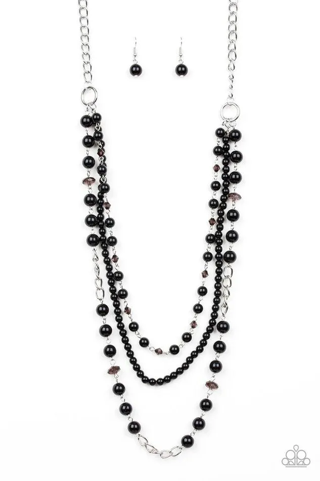 Paparazzi Necklace New York City Chic Black Paparazzi Jewelry Necklaces