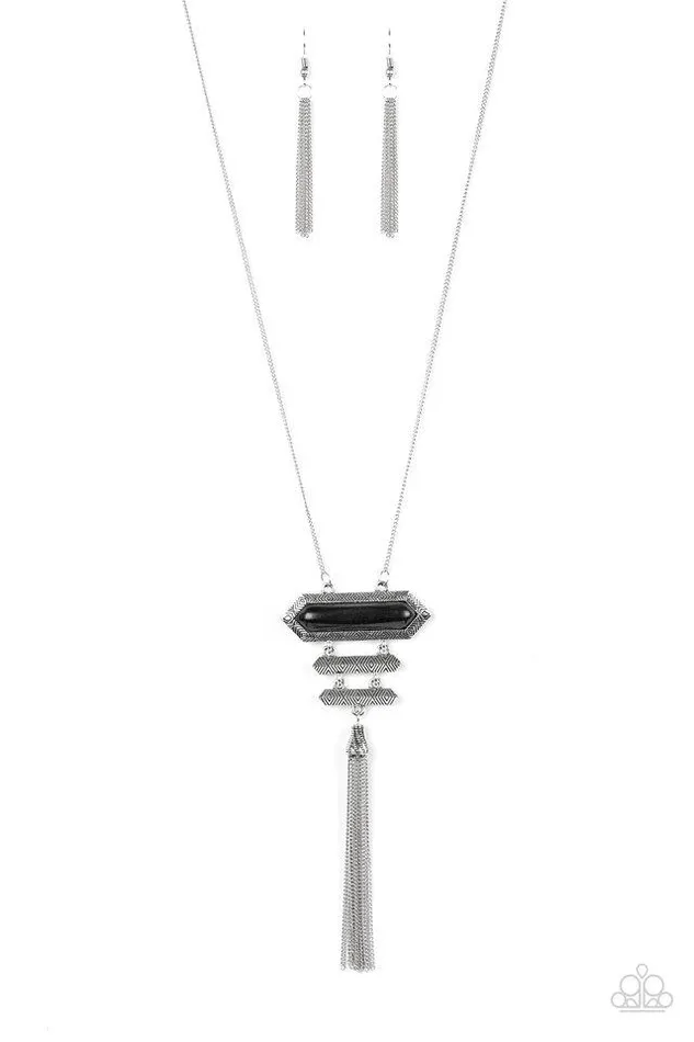 Paparazzi Necklace Rio Rendezvous Black Paparazzi Jewelry Necklaces