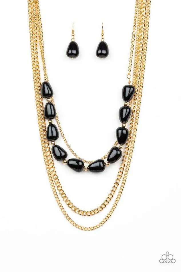 Paparazzi Necklace Trend Status Black Paparazzi Jewelry Necklaces