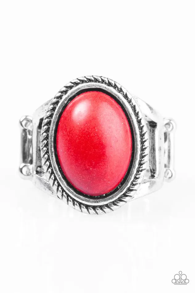 Paparazzi Ring Country Crew Red Paparazzi Jewelry Rings