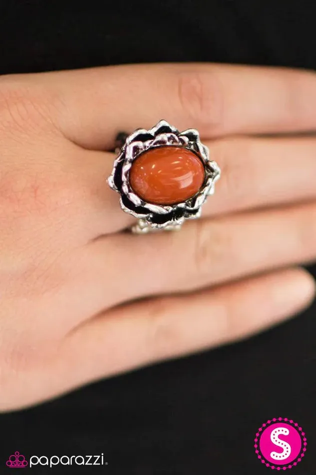 Paparazzi Ring Now You See It Orange Paparazzi Jewelry Rings