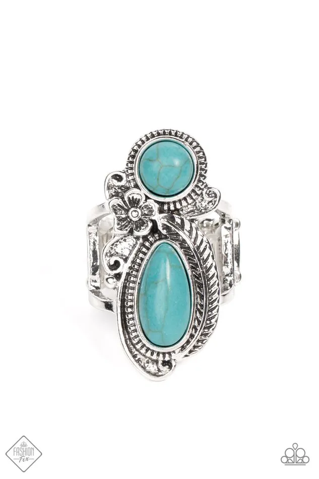 Paparazzi Ring Southern Nirvana Blue Paparazzi Jewelry Rings Paparazzi Ring Southern Nirvana Blue Paparazzi Jewelry Rings