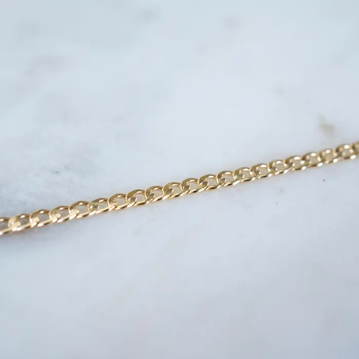 PreStyled Sets TheRoseGypsy Gold Filled Curb Link Anklet