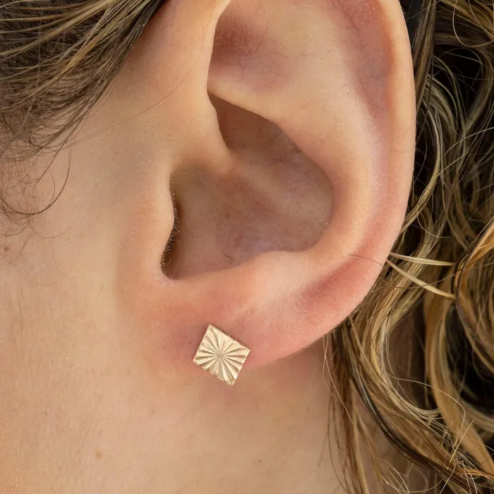 PreStyled Sets TheRoseGypsy Gold Filled Portal Studs