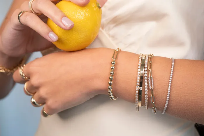 RG Bracelets 14K Tennis Bracelet 42 CTW