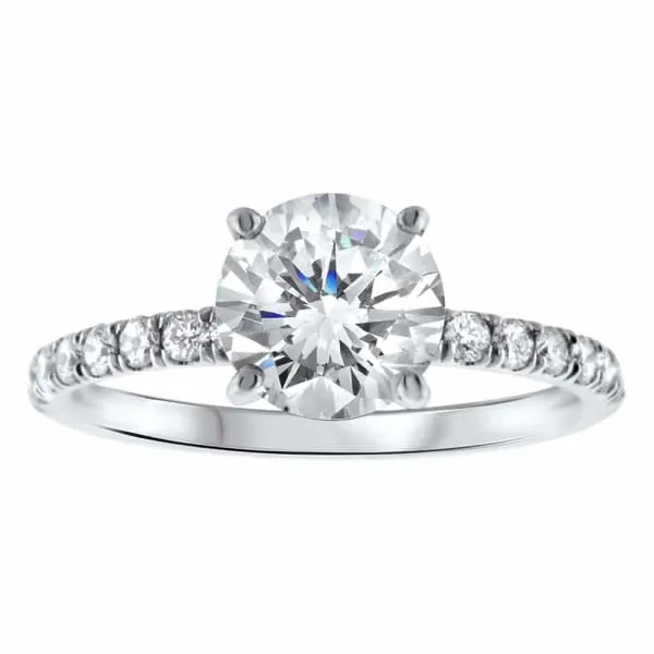 Rings Gorgeous GIA 152CT round brilliant diamond engagement 14k white gold ring ENG19500 Diamond Source NYC Rings Gorgeous GIA 152CT round brilliant diamond engagement 14k white gold ring ENG19500 Diamond Source NYC