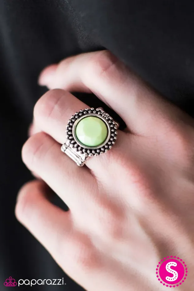 Rings Paparazzi Jewelry Paparazzi Ring Busy As A BEAD Green
