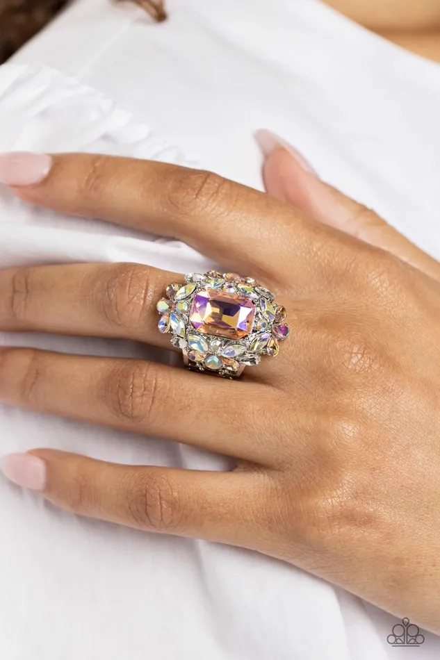 Rings Paparazzi Jewelry Paparazzi Ring Dynamic Diadem Orange