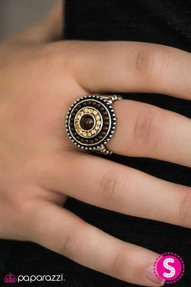 Rings Paparazzi Jewelry Paparazzi Ring Easy Mark Brown