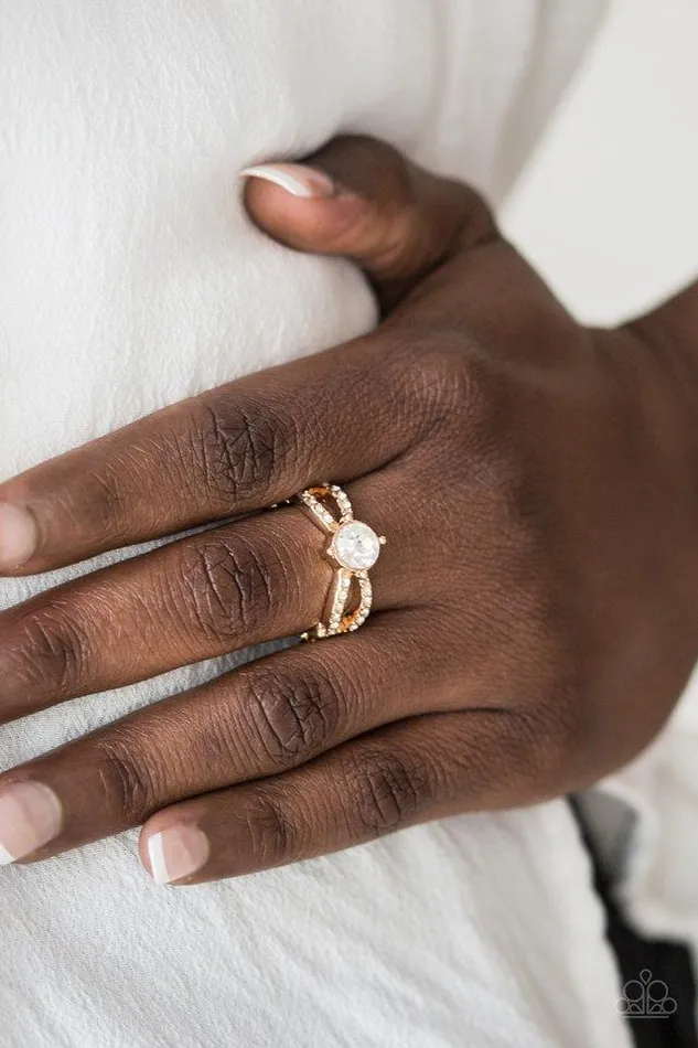 Rings Paparazzi Jewelry Paparazzi Ring Ever Elegant Gold