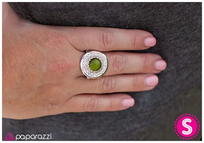 Rings Paparazzi Jewelry Paparazzi Ring Eye Spy Green