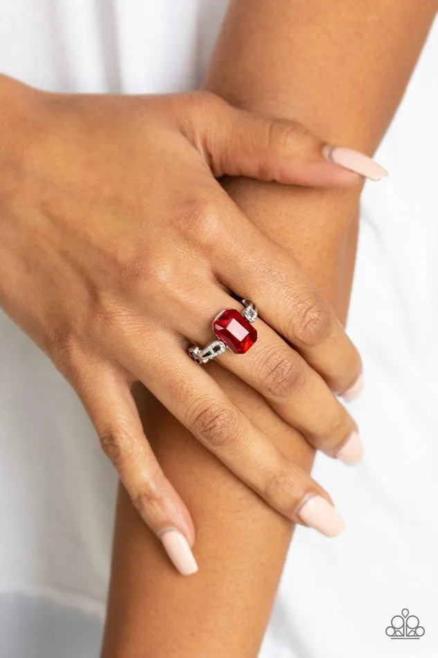 Rings Paparazzi Jewelry Paparazzi Ring Feast Your Eyes Red