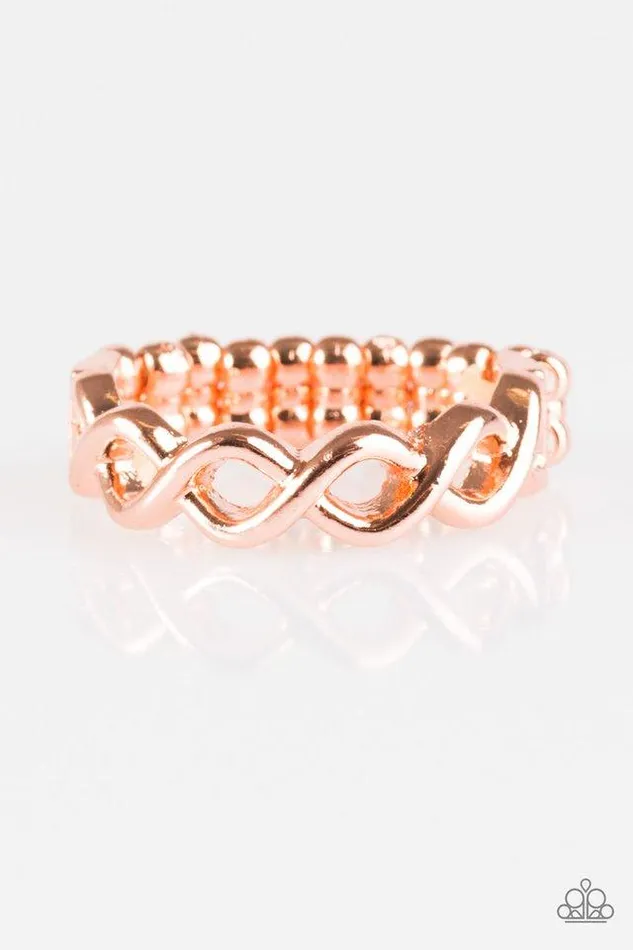 Rings Paparazzi Jewelry Paparazzi Ring Follow Your GLEAMS Copper