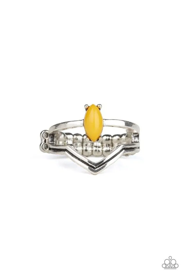 Rings Paparazzi Jewelry Paparazzi Ring Panama Peak Yellow