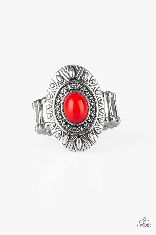 Rings Paparazzi Jewelry Paparazzi Ring Stone Fox Red
