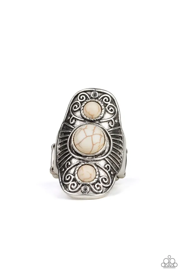Rings Paparazzi Jewelry Paparazzi Ring Stone Oracle White Rings Paparazzi Jewelry Paparazzi Ring Stone Oracle White