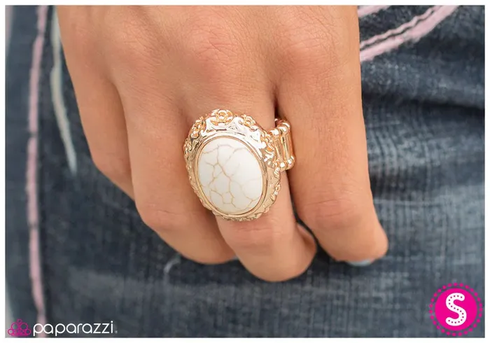 Rings Paparazzi Jewelry Paparazzi Ring Trendsetter Gold