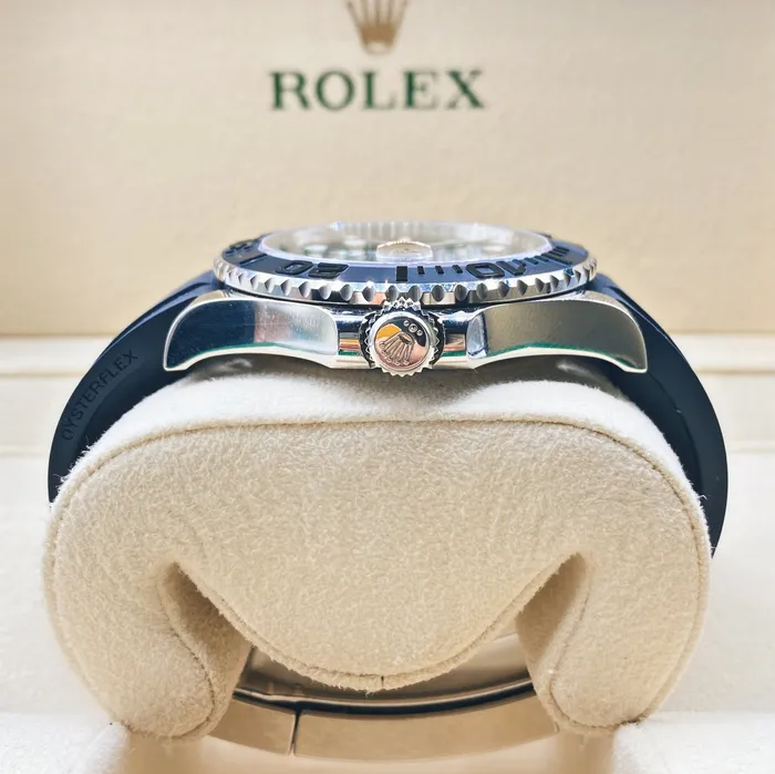 Rolex Bracelets Rolex Yachtmaster 42mm Ref 2266590002 Black Dial 18K White Gold Case Black Oysterflex Bracelet Mens Watch Rolex Bracelets Rolex Yachtmaster 42mm Ref 2266590002 Black Dial 18K White Gold Case Black Oysterflex Bracelet Mens Watch