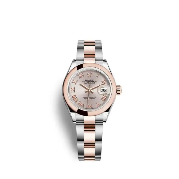 Rolex Rolex LadyDatejust 28mm Ref 2791610006 Sundust Roman Dial Two Tone Stainless Steel 18K Rose Gold Oyster Bracelet Womens Watch Bracelets Rolex Rolex LadyDatejust 28mm Ref 2791610006 Sundust Roman Dial Two Tone Stainless Steel 18K Rose Gold Oyster Bracelet Womens Watch Bracelets