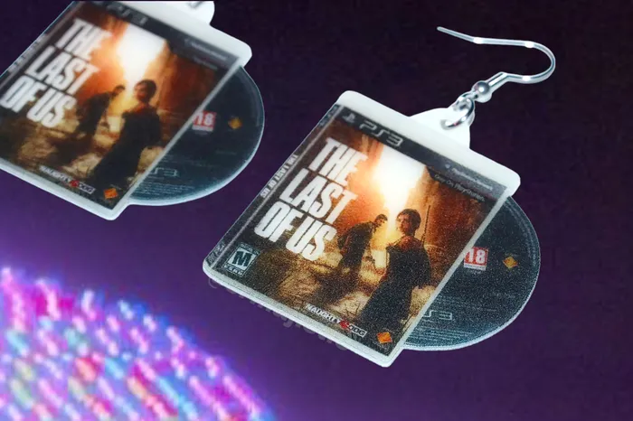 Sam Makes Things Earrings The Last of Us PS3 Video Game 2D detailed Handmade Earrings