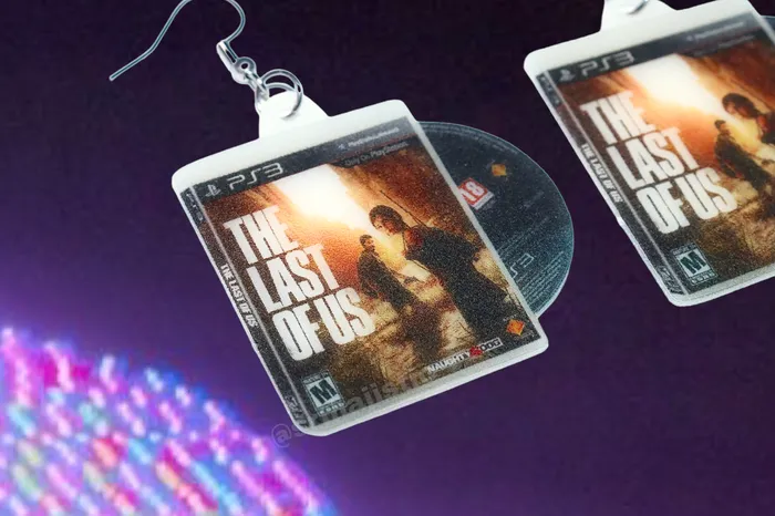 Sam Makes Things Earrings The Last of Us PS3 Video Game 2D detailed Handmade Earrings