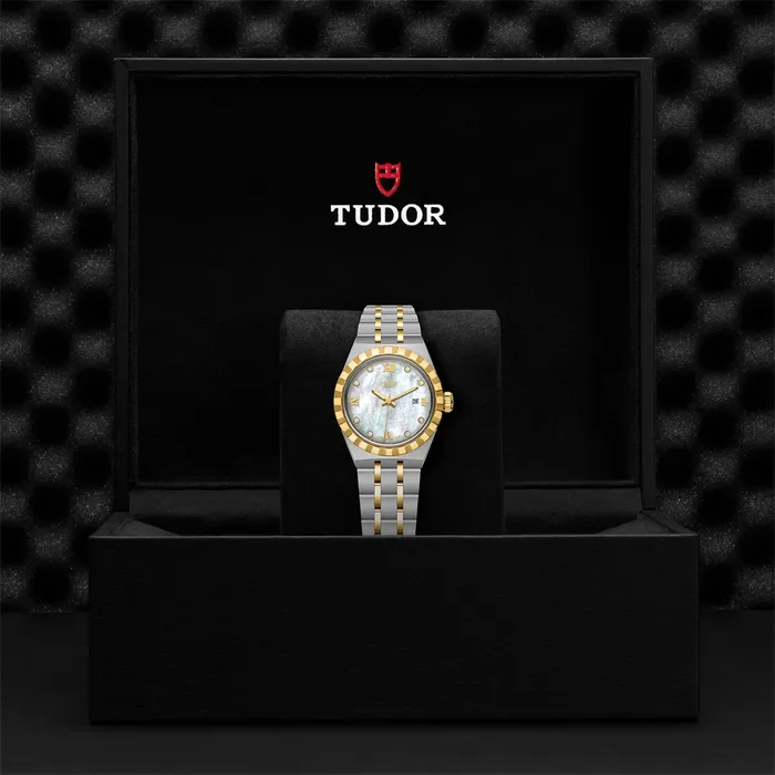 Tudor Earrings TUDOR Royal 28mm Steel and Gold