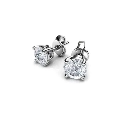 440 Carats Natural Earth Mined Diamonds Stud Earrings Women Gold White 14K GB Earrings 440 Carats Natural Earth Mined Diamonds Stud Earrings Women Gold White 14K GB Earrings