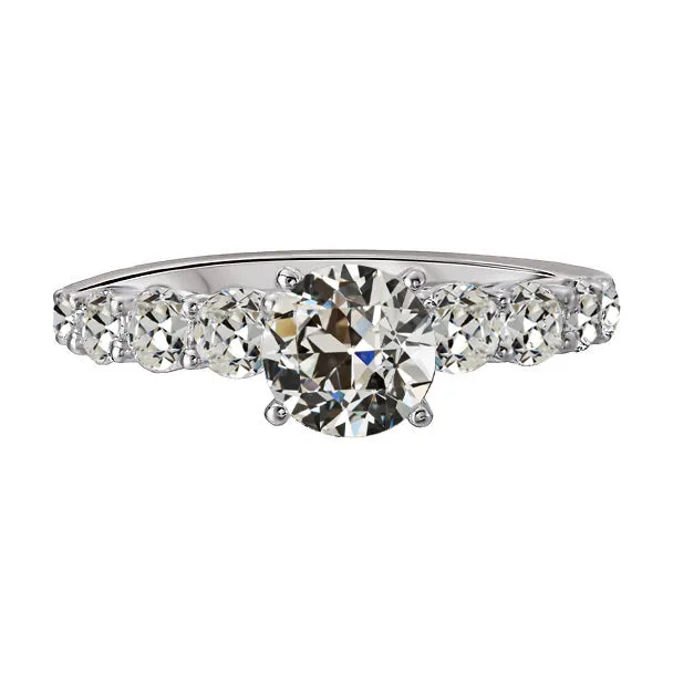 7 Carats White Gold Old Mine Cut Real Natural Earth Mined Diamond Engagement Ring HarryChadEntcom Rings 7 Carats White Gold Old Mine Cut Real Natural Earth Mined Diamond Engagement Ring HarryChadEntcom Rings