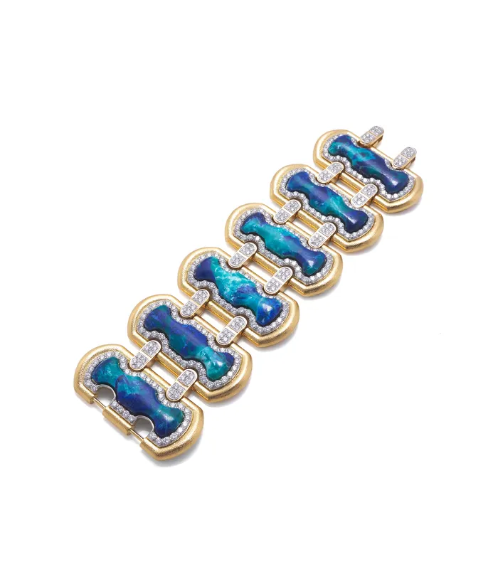 David Webb Bracelets Azurmalachite Bracelet