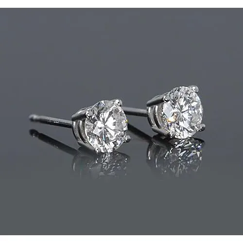 Earrings GB Natural Earth Mined Diamond Stud Earring 150 Carats