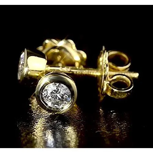 Earrings GB Natural Earth Mined Diamond Studs Earrings 150 Carats Yellow Gold 14K Earrings GB Natural Earth Mined Diamond Studs Earrings 150 Carats Yellow Gold 14K
