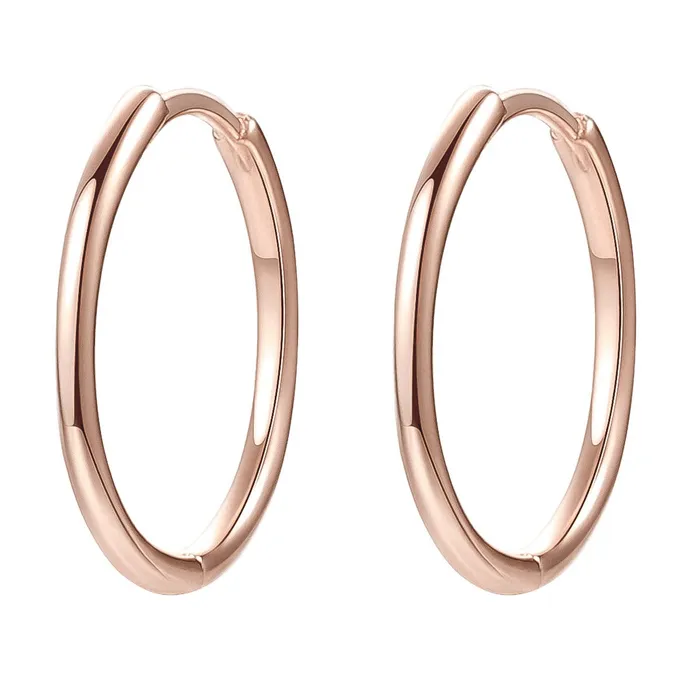 Earrings Hey Happiness Slim Hoop Earrings Sterling Silver Gold Earrings Hey Happiness Slim Hoop Earrings Sterling Silver Gold