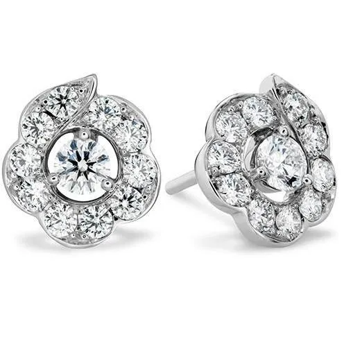GB 350 Carats Sparkling Round Real Natural Earth Mined Diamond Halo Lady Stud Earrings Earrings GB 350 Carats Sparkling Round Real Natural Earth Mined Diamond Halo Lady Stud Earrings Earrings