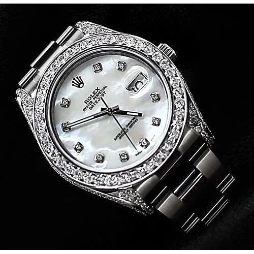 GB Bracelets Rolex Datejust Men Watch Mop Dial Stainless Steel Datejust Ii GB Bracelets Rolex Datejust Men Watch Mop Dial Stainless Steel Datejust Ii