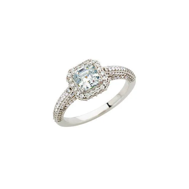 GB Rings 231 Carats Asscher Natural Earth Mined Diamond Solitaire Engagement Ring Jewelry New GB Rings 231 Carats Asscher Natural Earth Mined Diamond Solitaire Engagement Ring Jewelry New