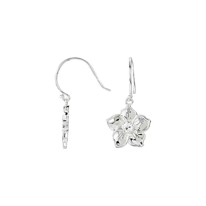HarryChadEntcom Earrings Solitaire Old Cut Earth Mined Diamond Dangle Earrings Flower Style 1 Carat HarryChadEntcom Earrings Solitaire Old Cut Earth Mined Diamond Dangle Earrings Flower Style 1 Carat