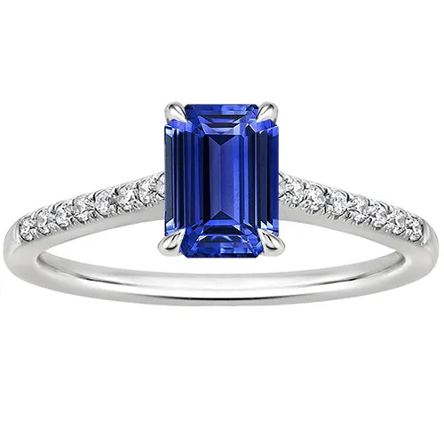 HarryChadEntcom Pave Set Natural Earth Mined Diamond Ring Emerald Ceylon Sapphire White Gold 350 Carats Rings HarryChadEntcom Pave Set Natural Earth Mined Diamond Ring Emerald Ceylon Sapphire White Gold 350 Carats Rings