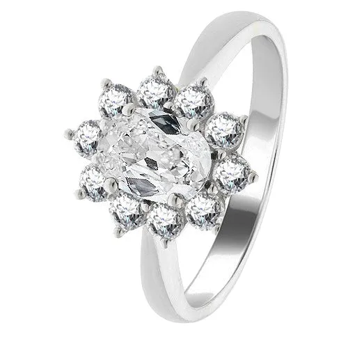 HarryChadEntcom Rings Halo Oval Old Cut Natural Earth Mined Diamond Ring 425 Carats Flower Style Tapered Shank HarryChadEntcom Rings Halo Oval Old Cut Natural Earth Mined Diamond Ring 425 Carats Flower Style Tapered Shank
